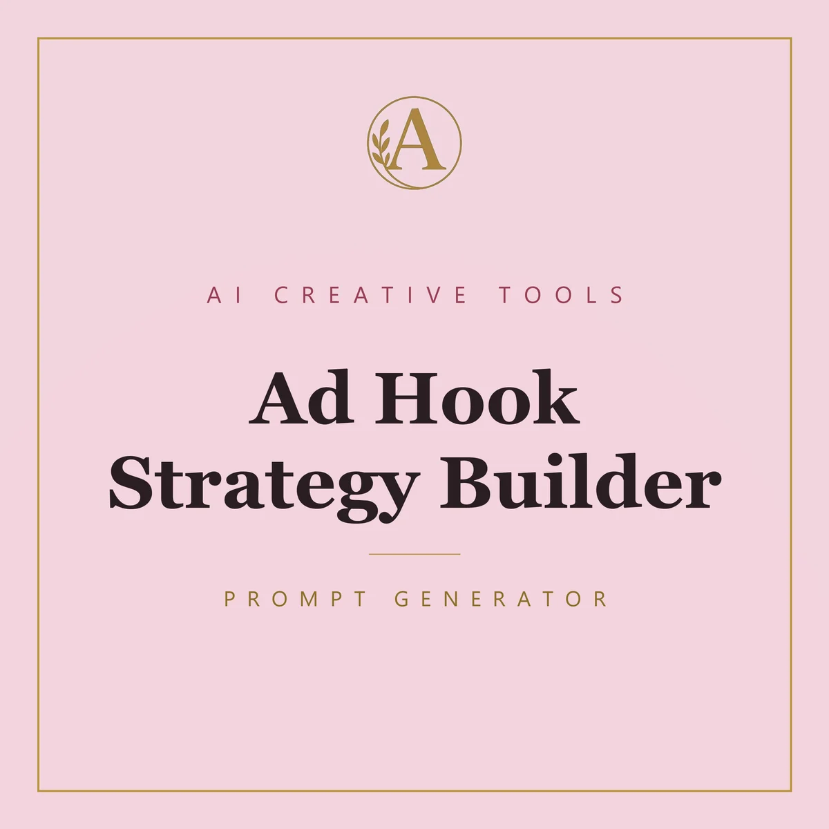 Ad Hook Strategy Builder