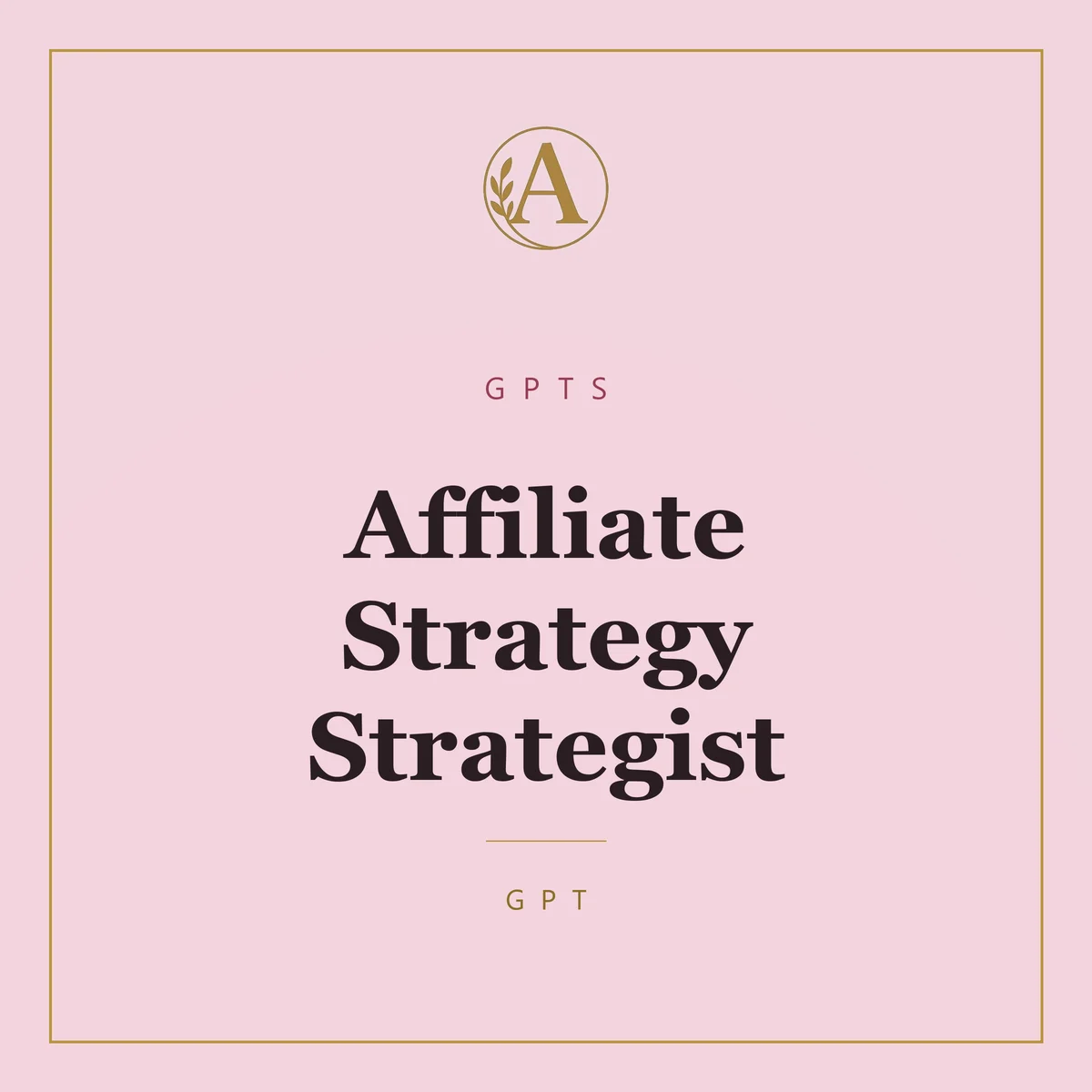 Affiliate Strategy Strategist