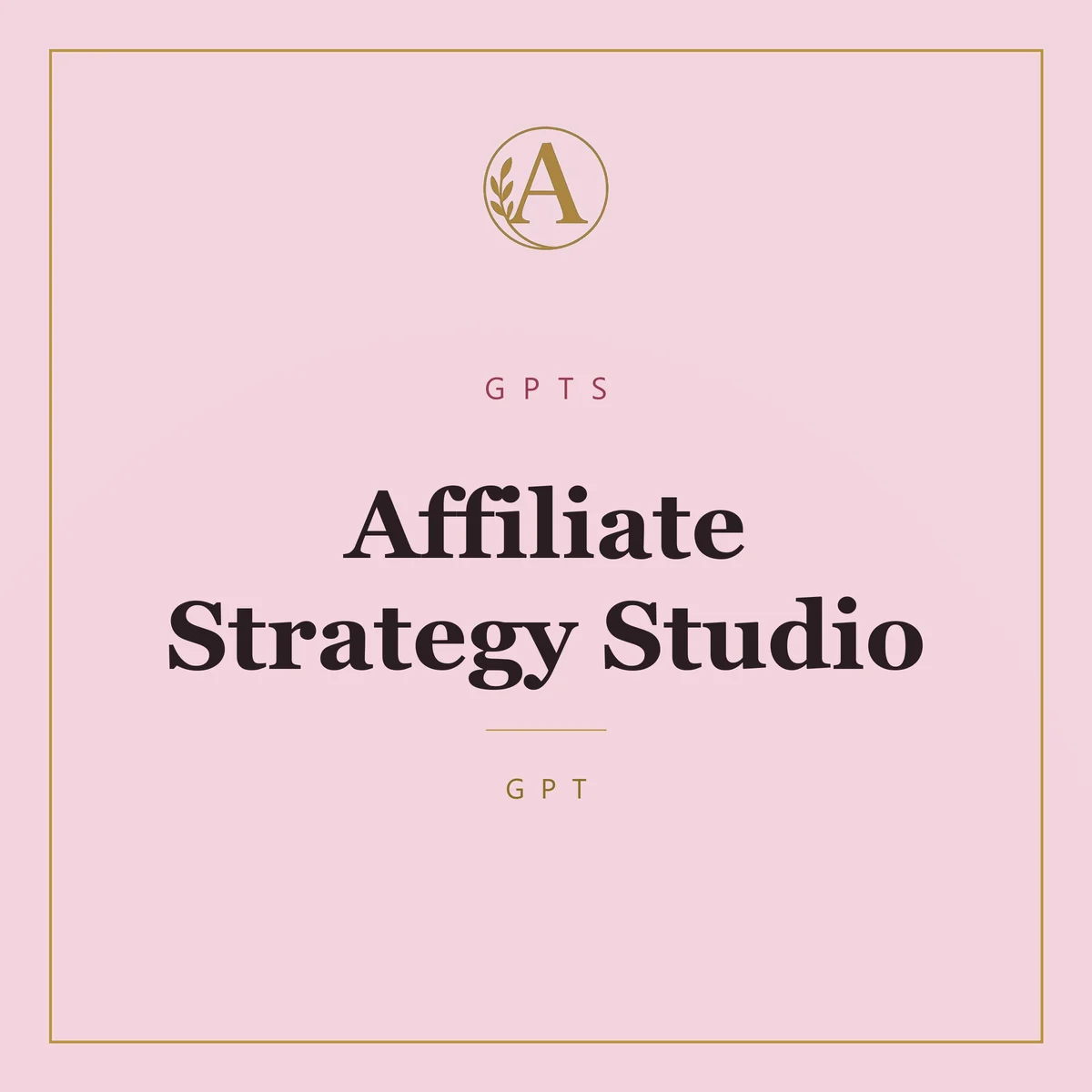 Affiliate Strategy Studio
