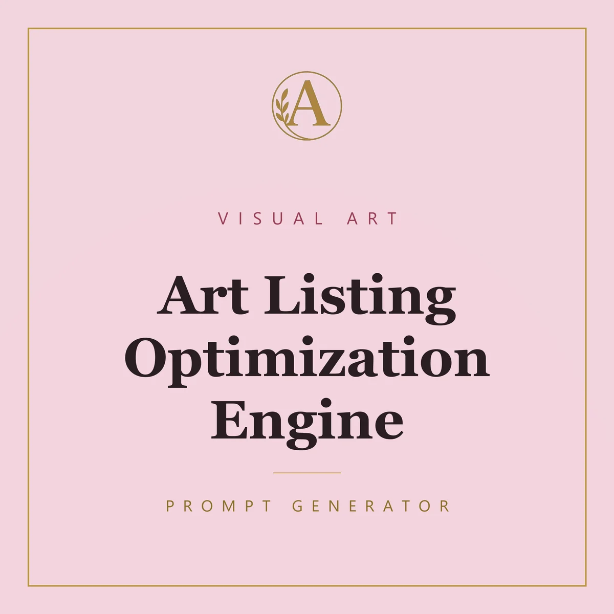 Art Listing Optimization Engine