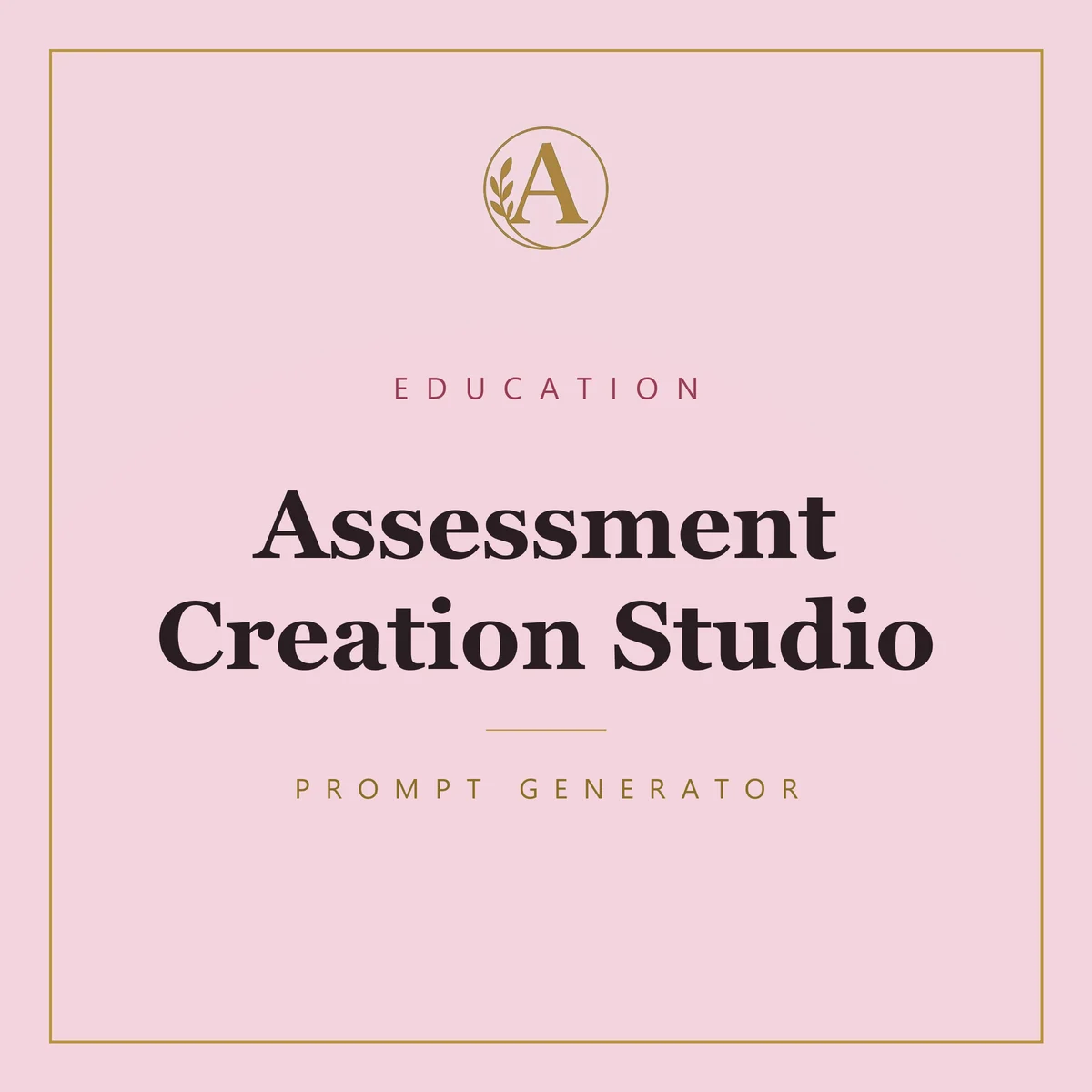 Assessment Creation Studio