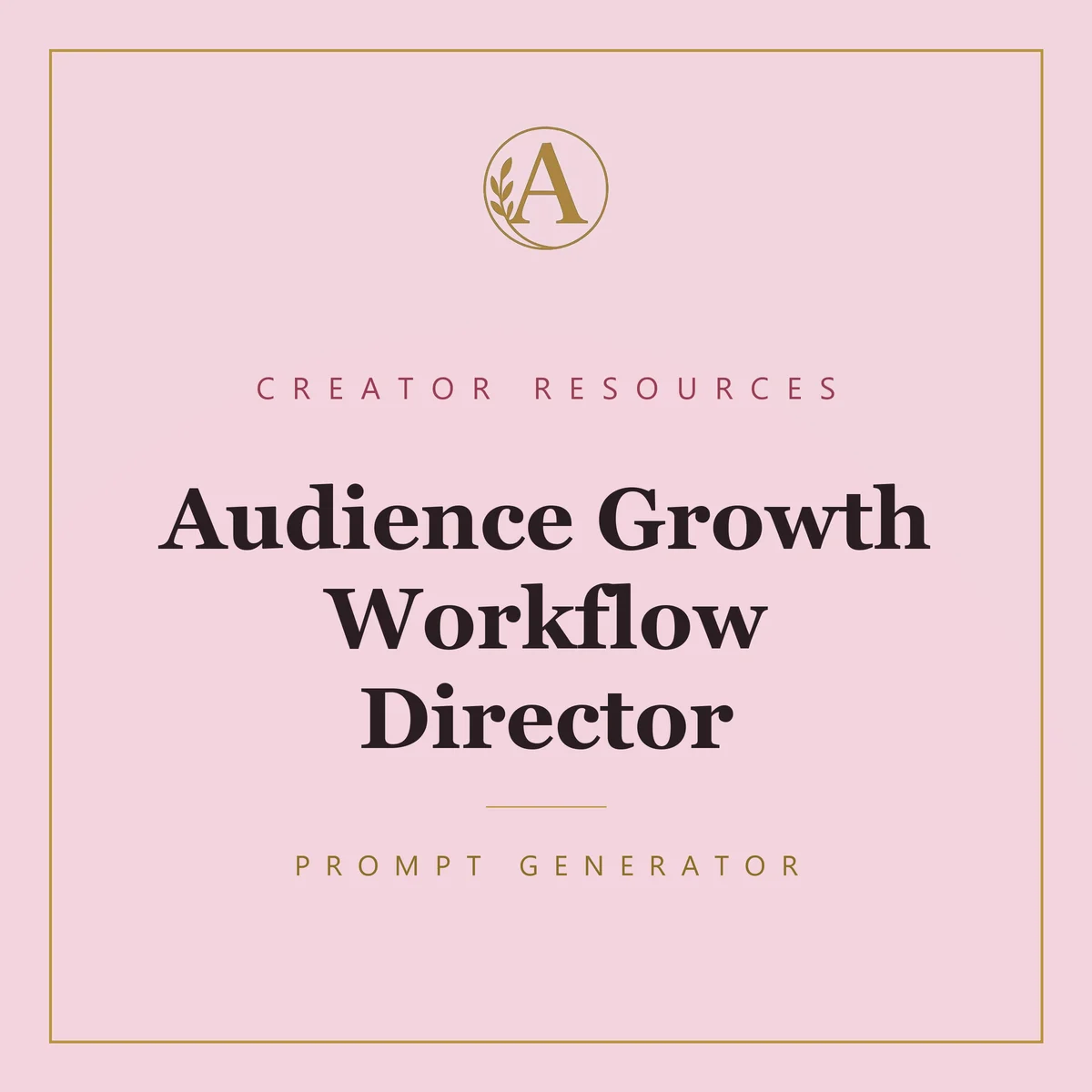 Audience Growth Workflow Director