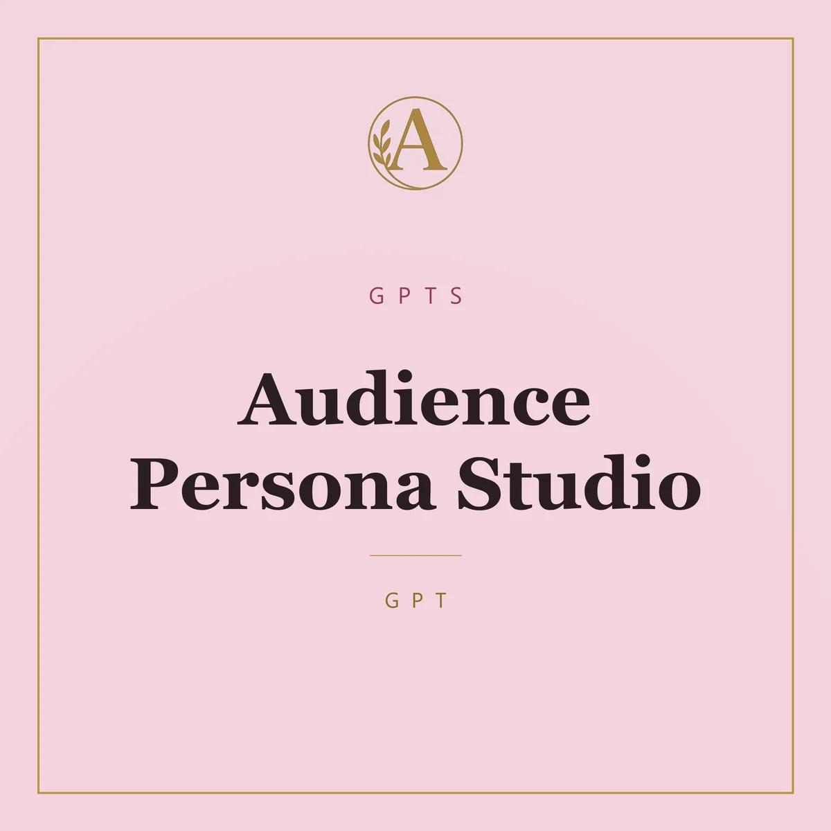 Audience Persona Studio