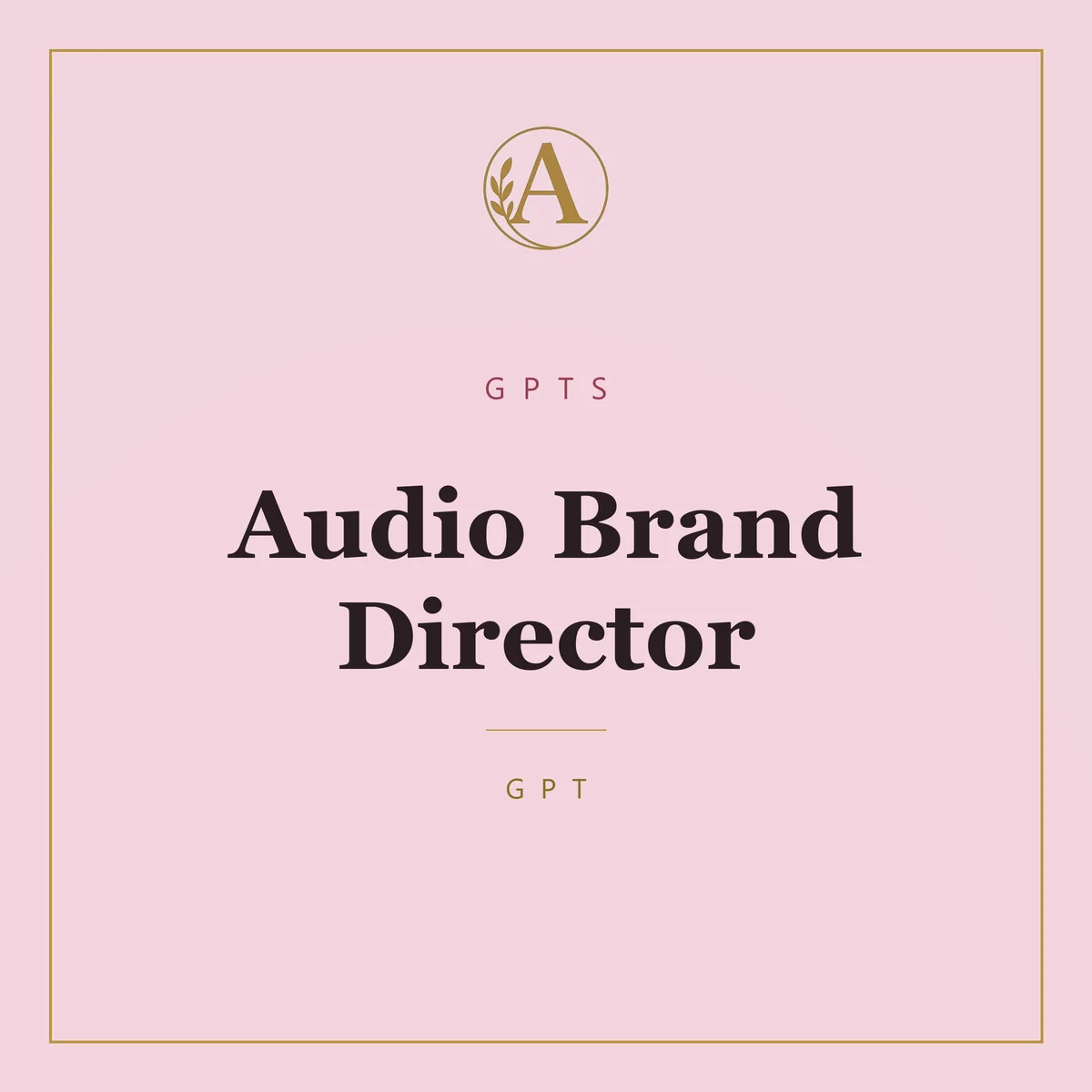 Audio Brand Director