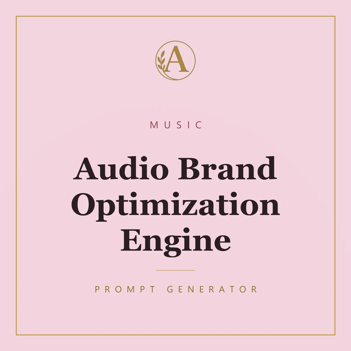Audio Brand Optimization Engine