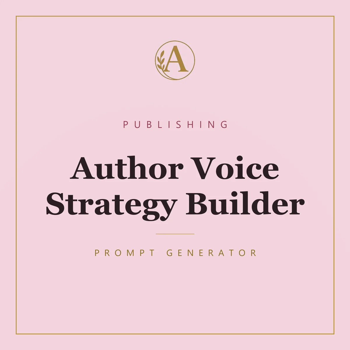 Author Voice Strategy Builder