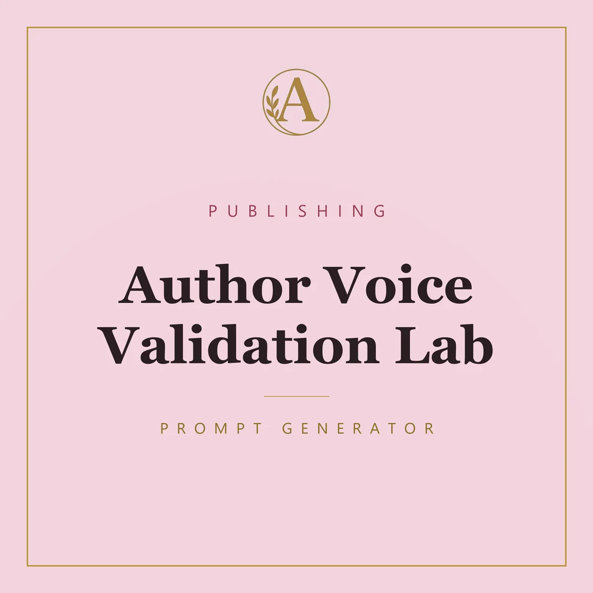 Author Voice Validation Lab