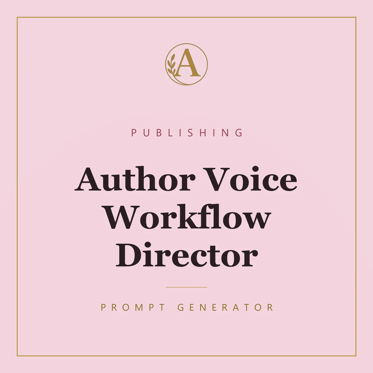Author Voice Workflow Director