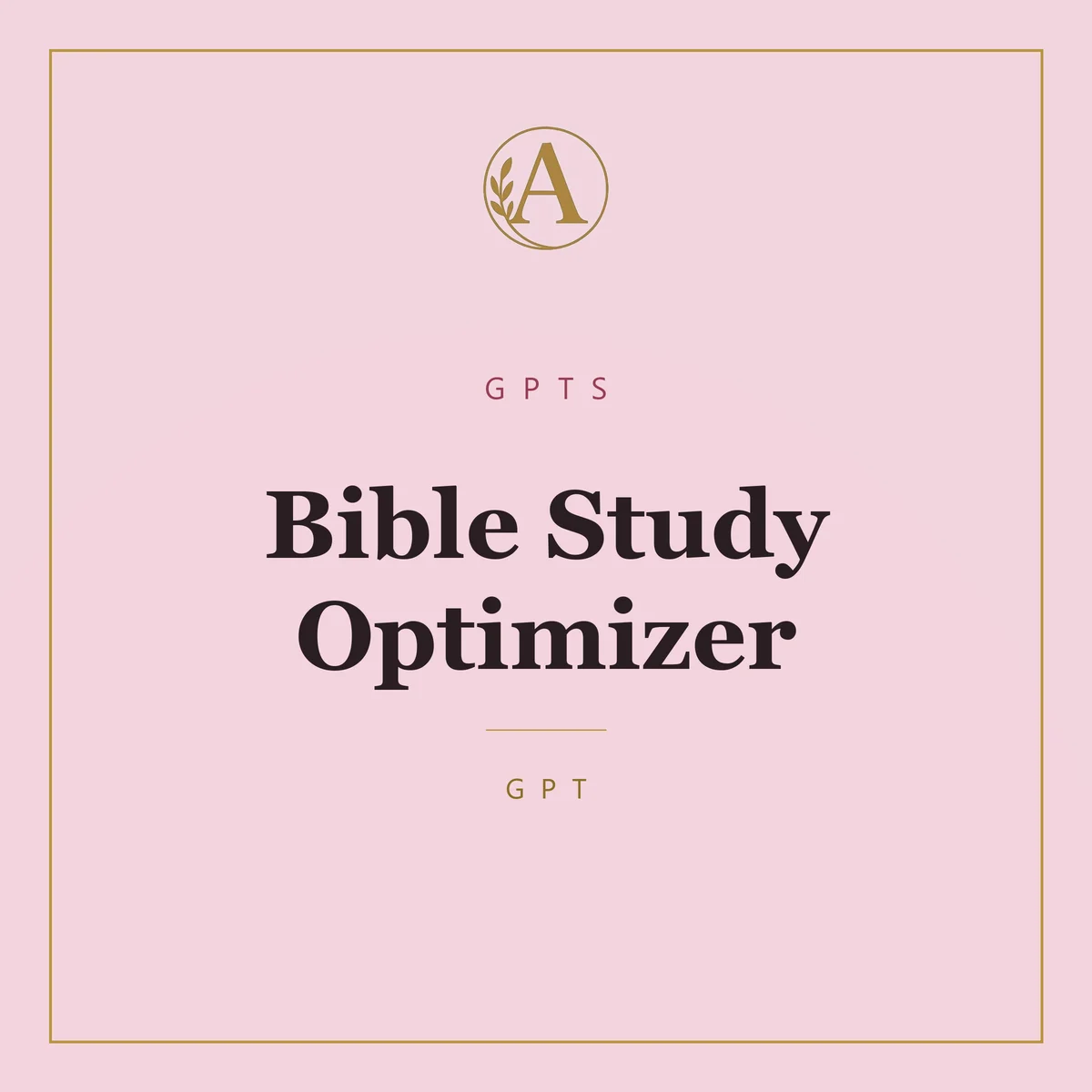Bible Study Optimizer
