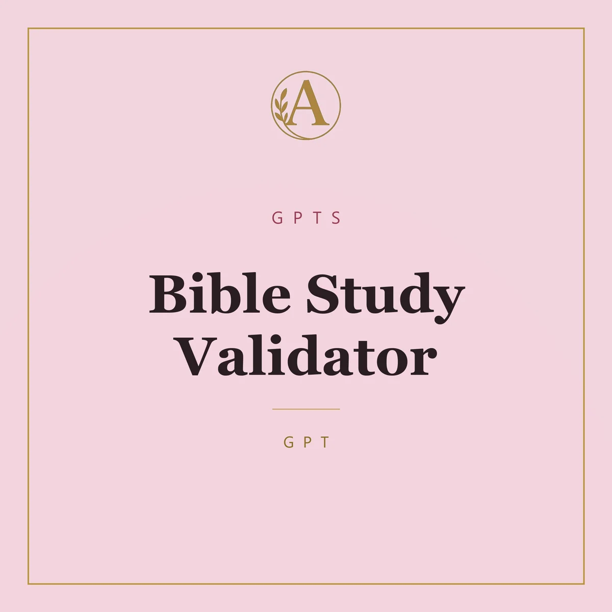 Bible Study Validator