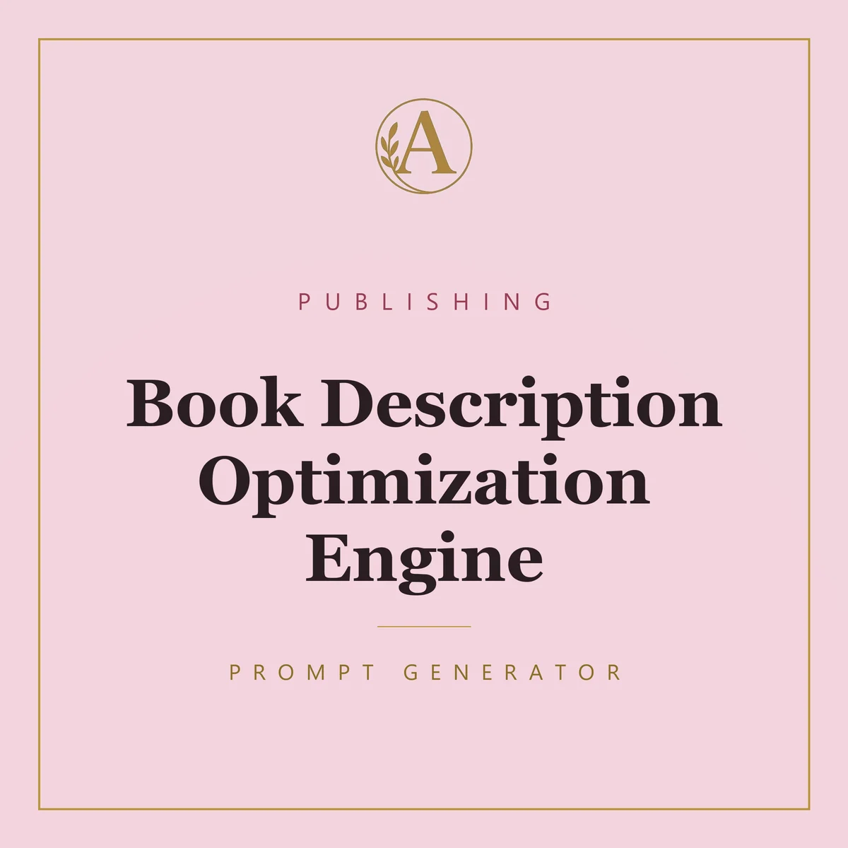 Book Description Optimization Engine