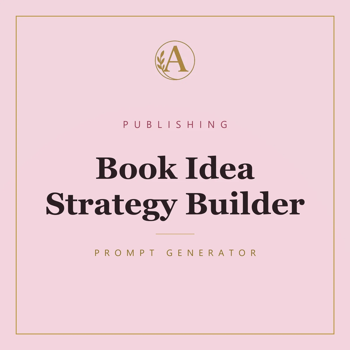 Book Idea Strategy Builder