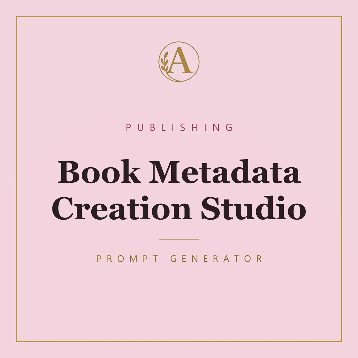 Book Metadata Creation Studio