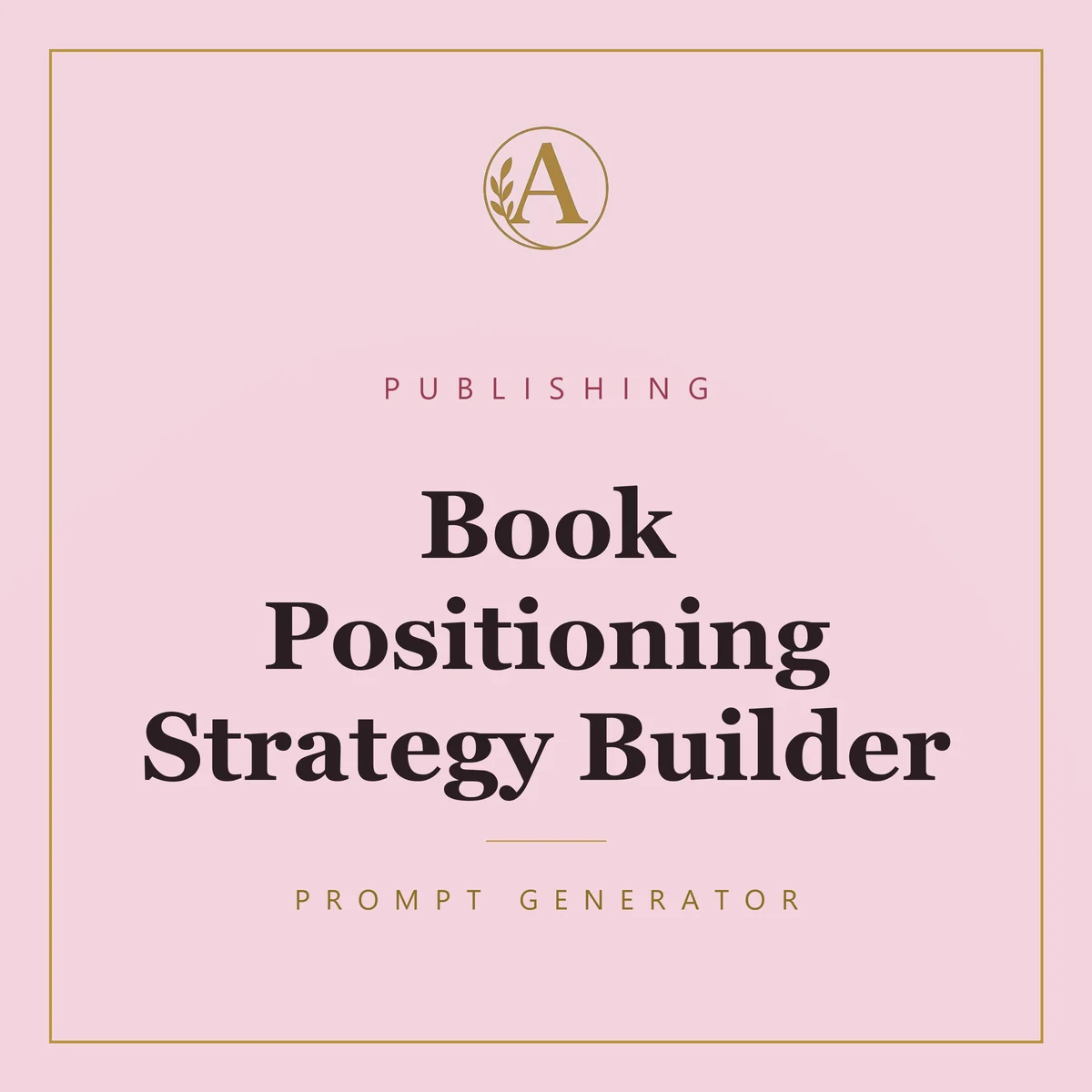 Book Positioning Strategy Builder