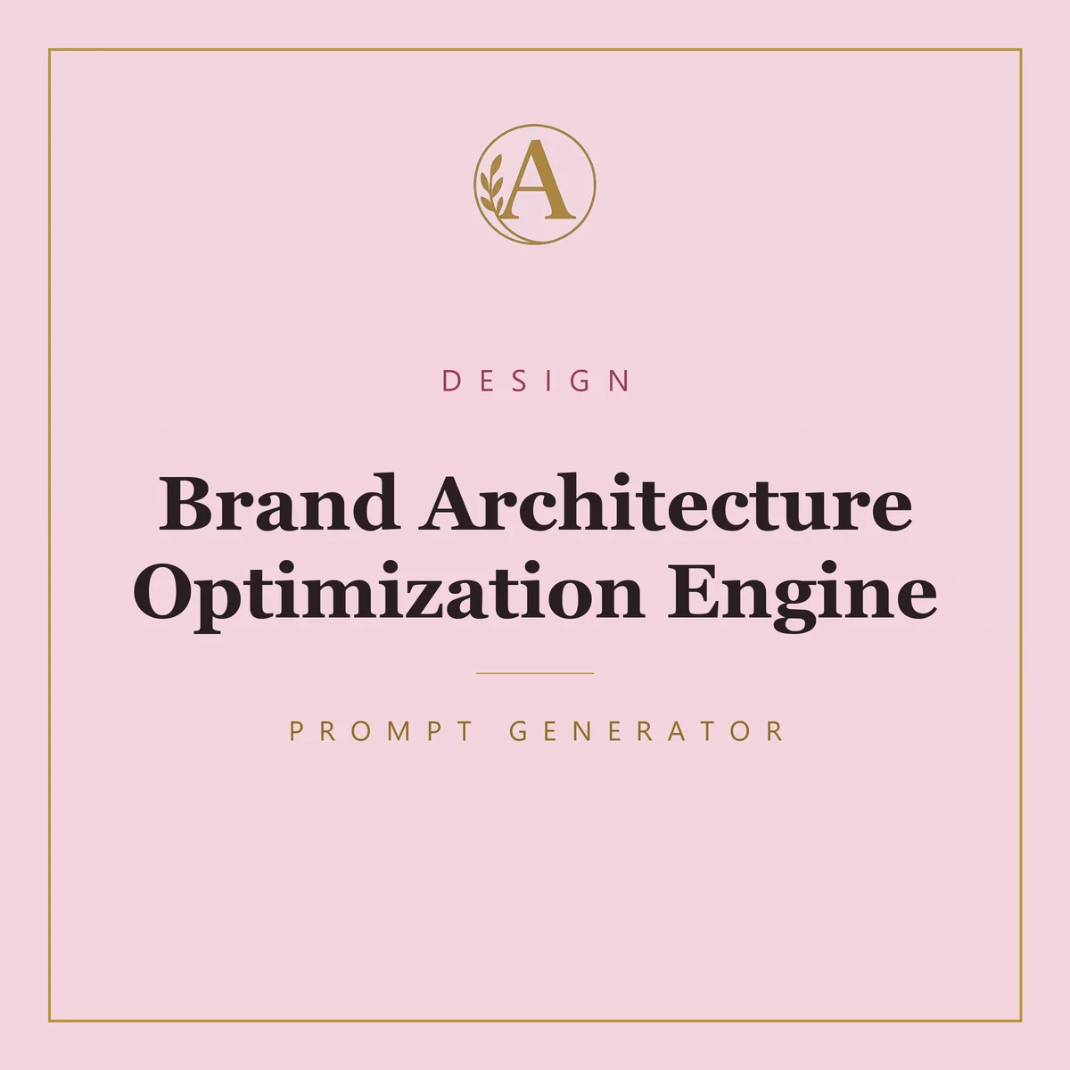 Brand Architecture Optimization Engine
