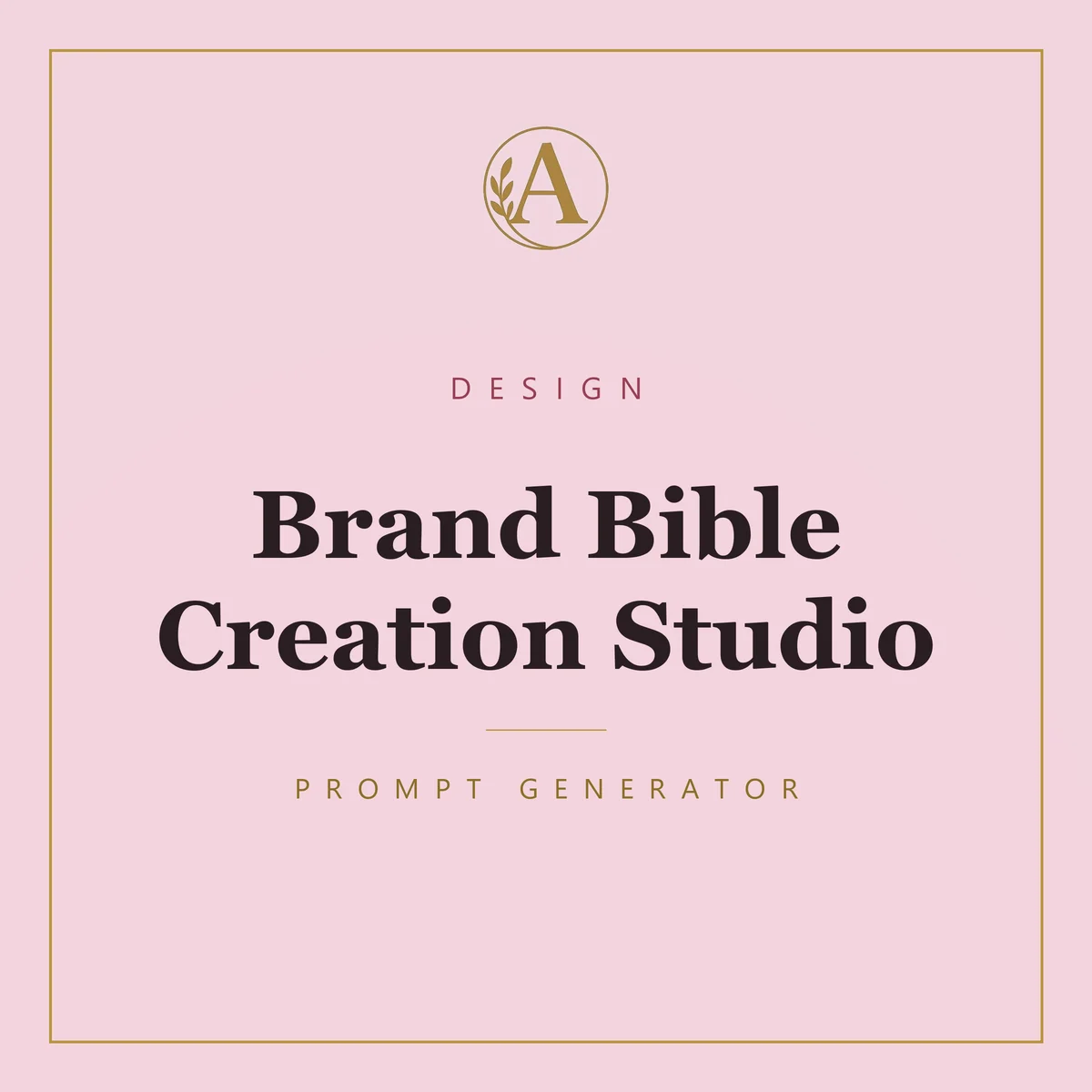 Brand Bible Creation Studio
