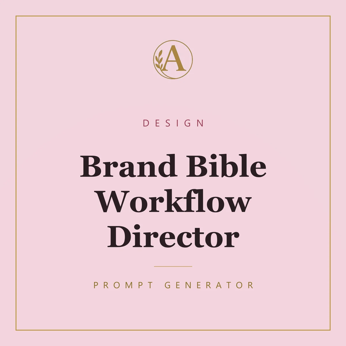Brand Bible Workflow Director