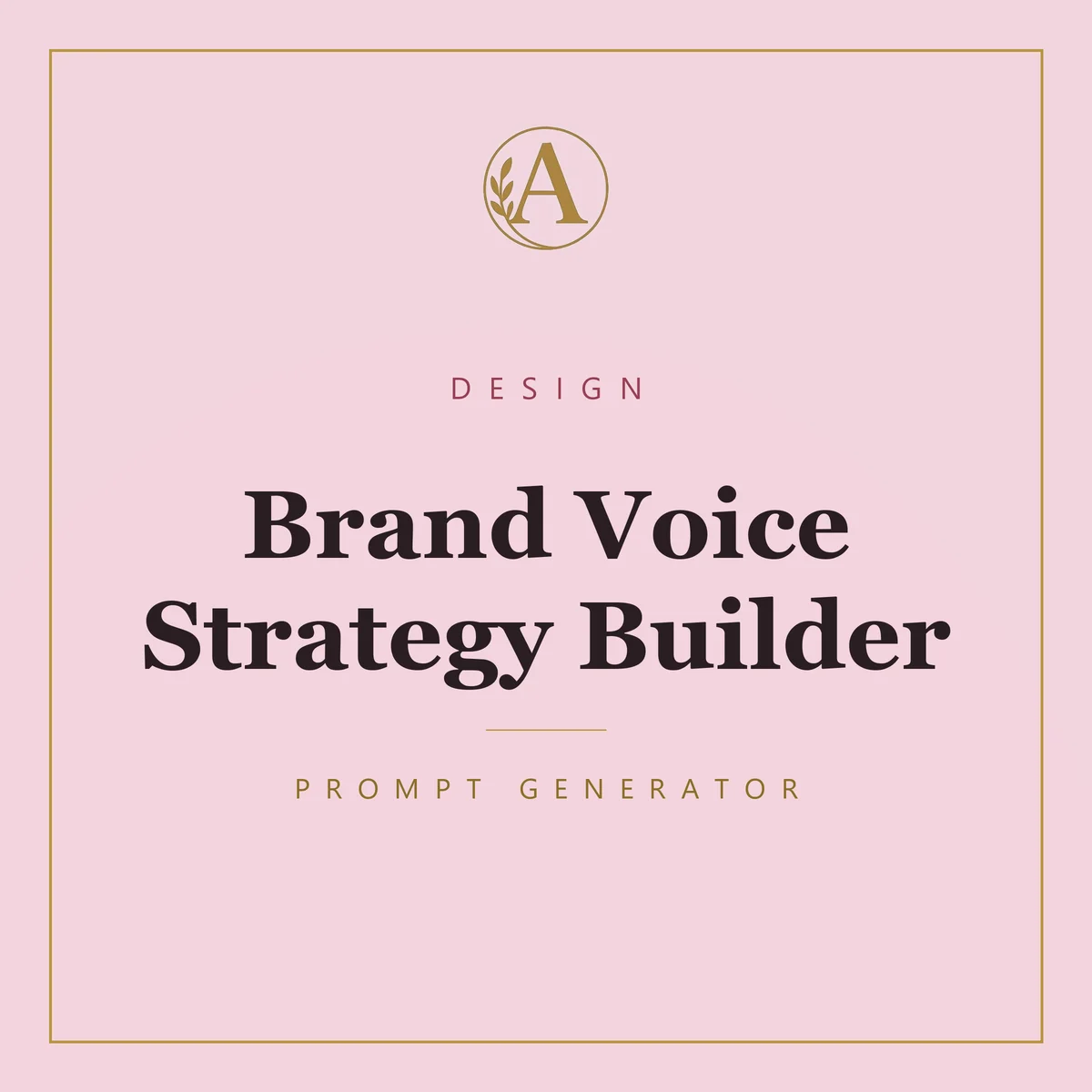 Brand Voice Strategy Builder
