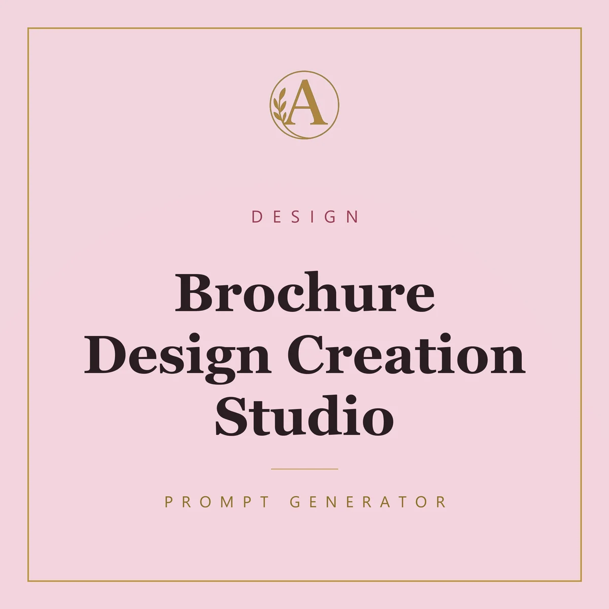Brochure Design Creation Studio