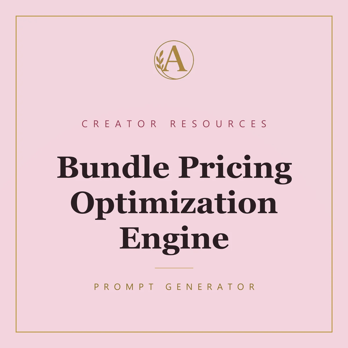 Bundle Pricing Optimization Engine