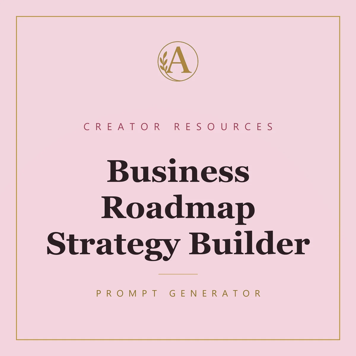 Business Roadmap Strategy Builder