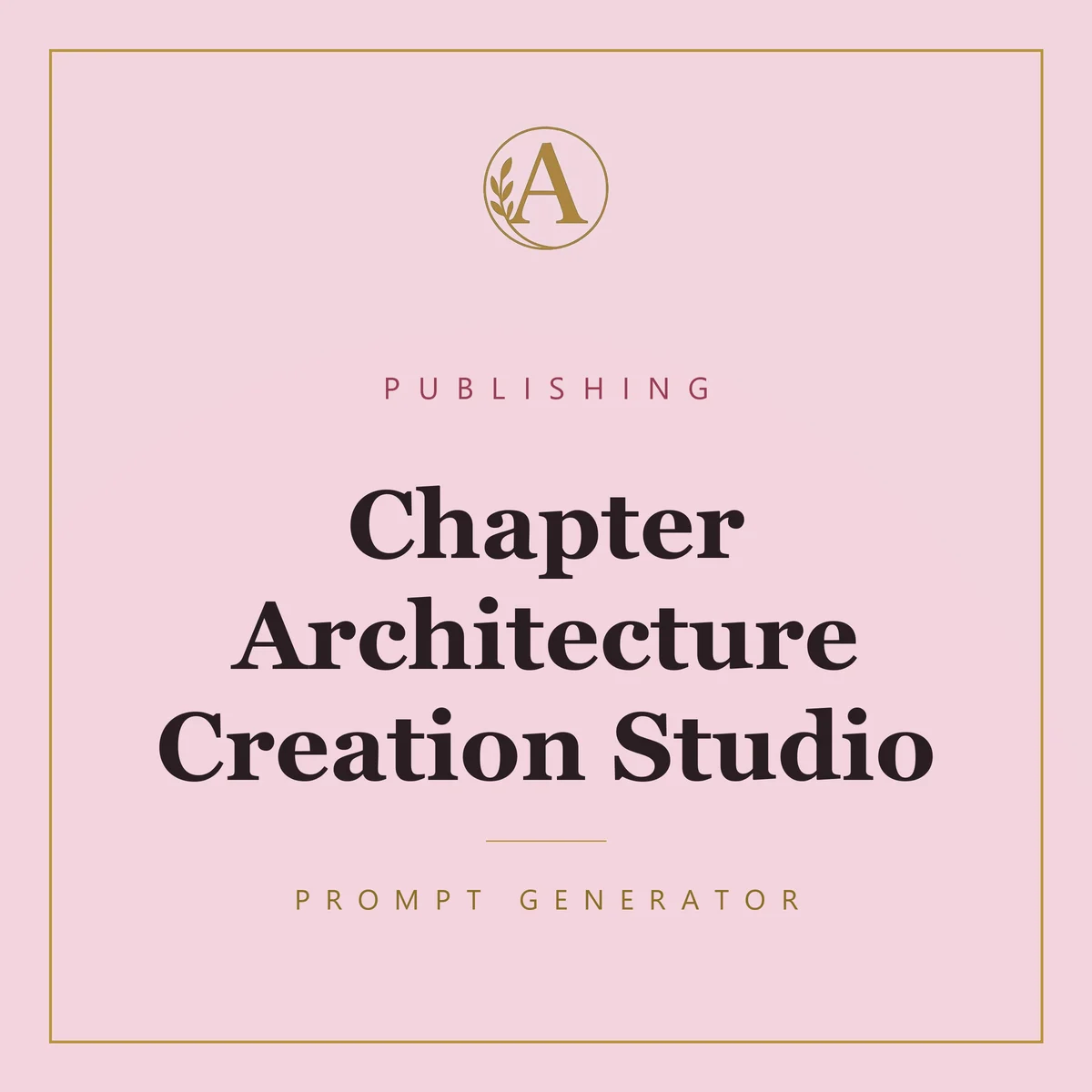 Chapter Architecture Creation Studio