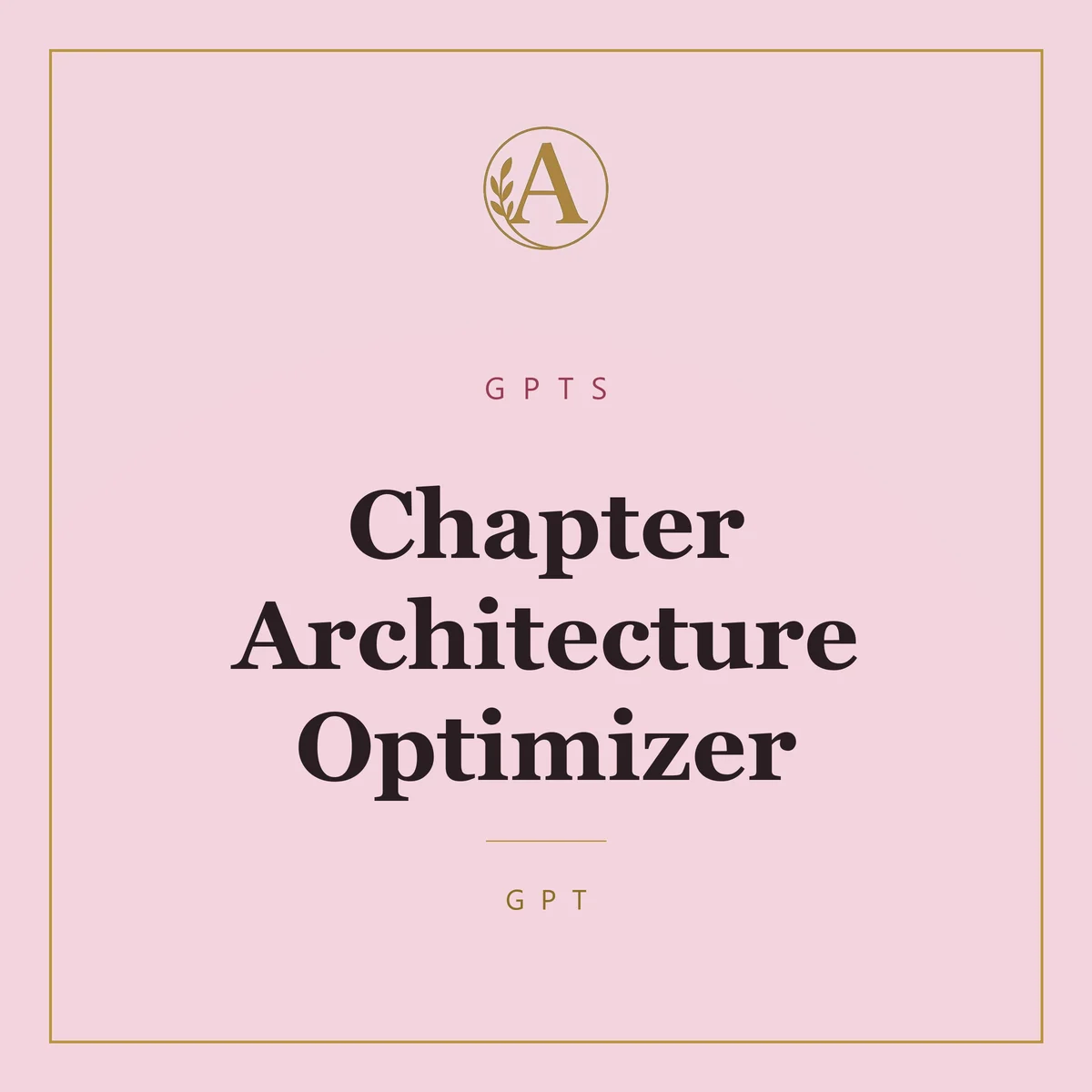 Chapter Architecture Optimizer