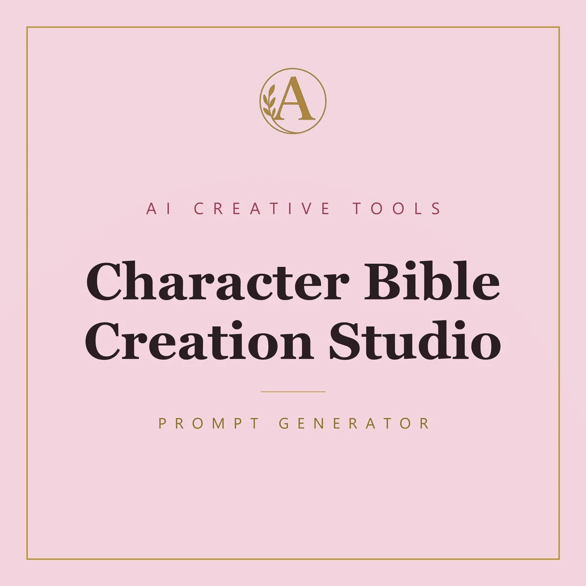 Character Bible Creation Studio