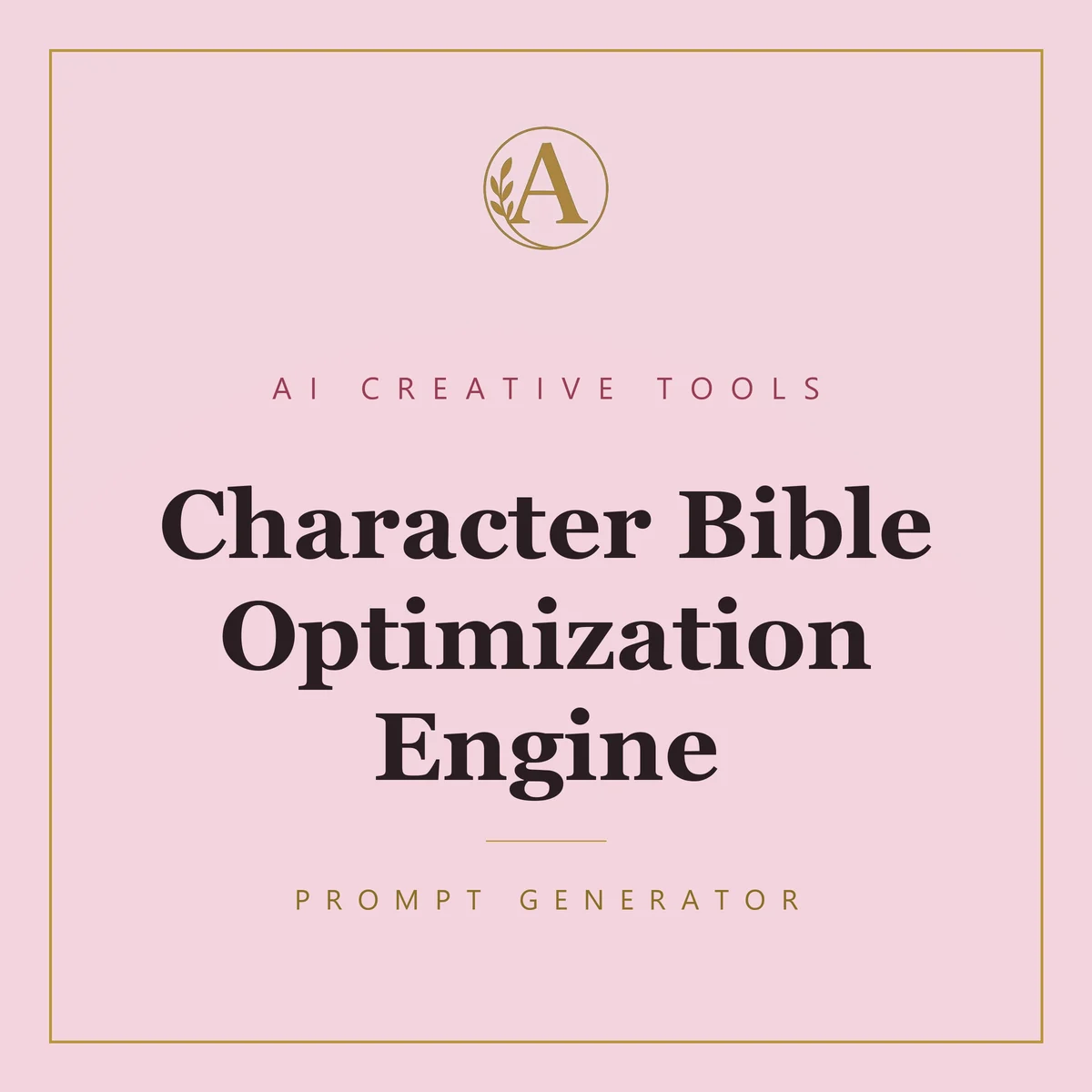 Character Bible Optimization Engine