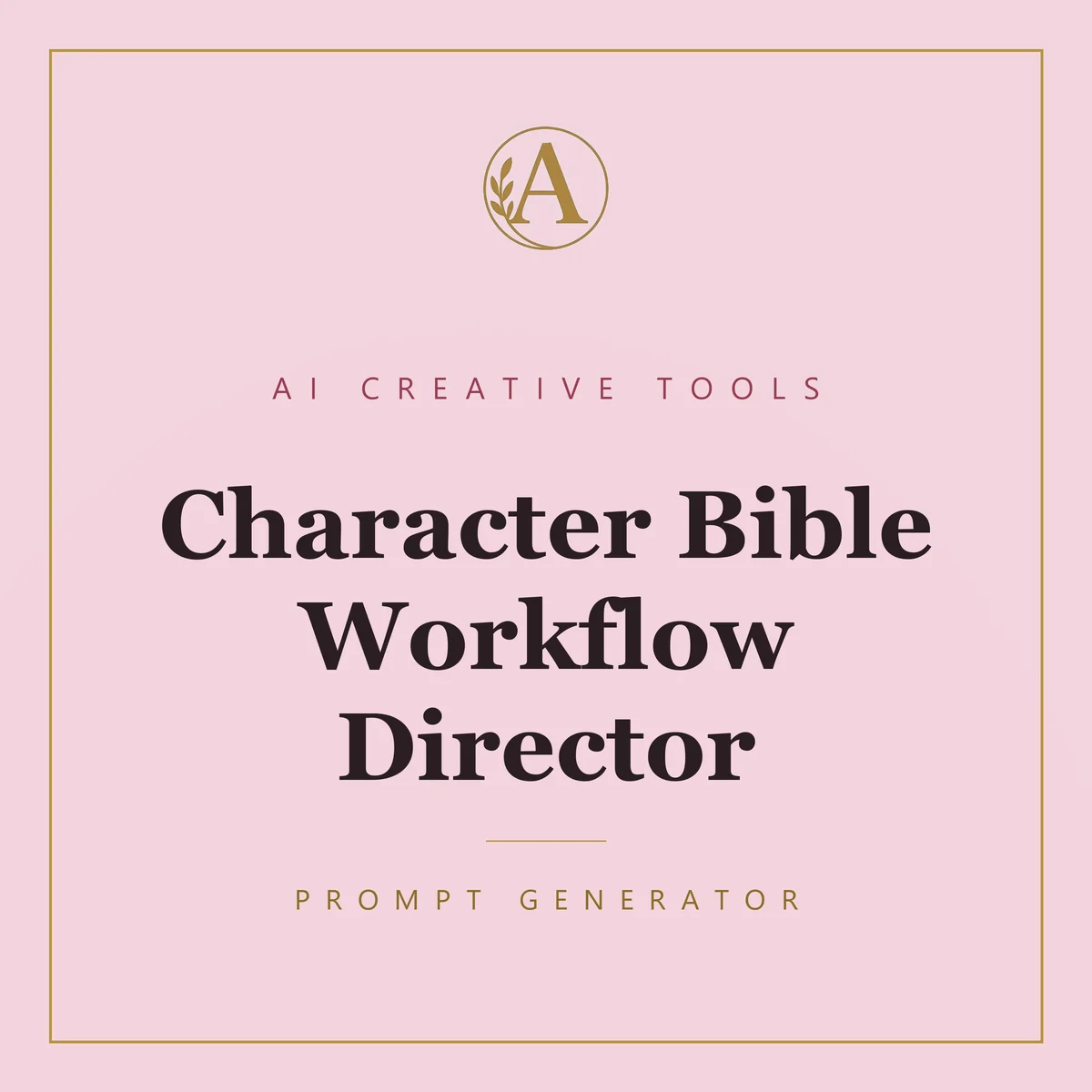 Character Bible Workflow Director
