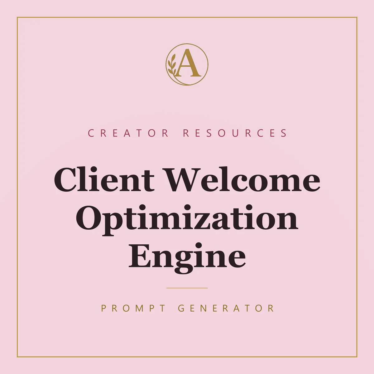 Client Welcome Optimization Engine