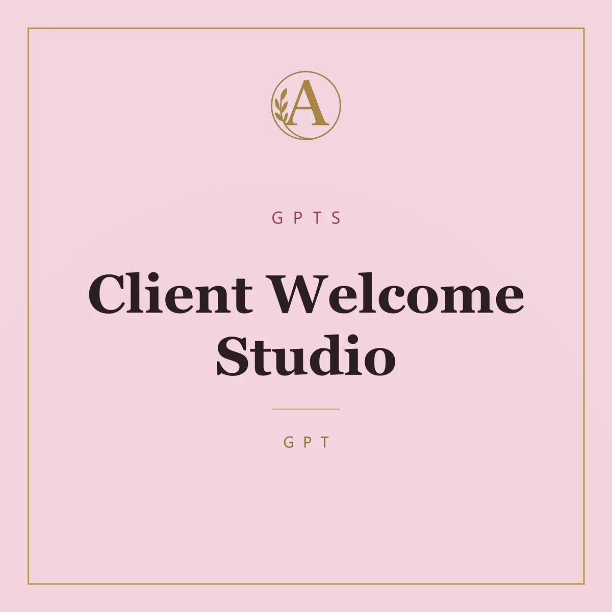 Client Welcome Studio