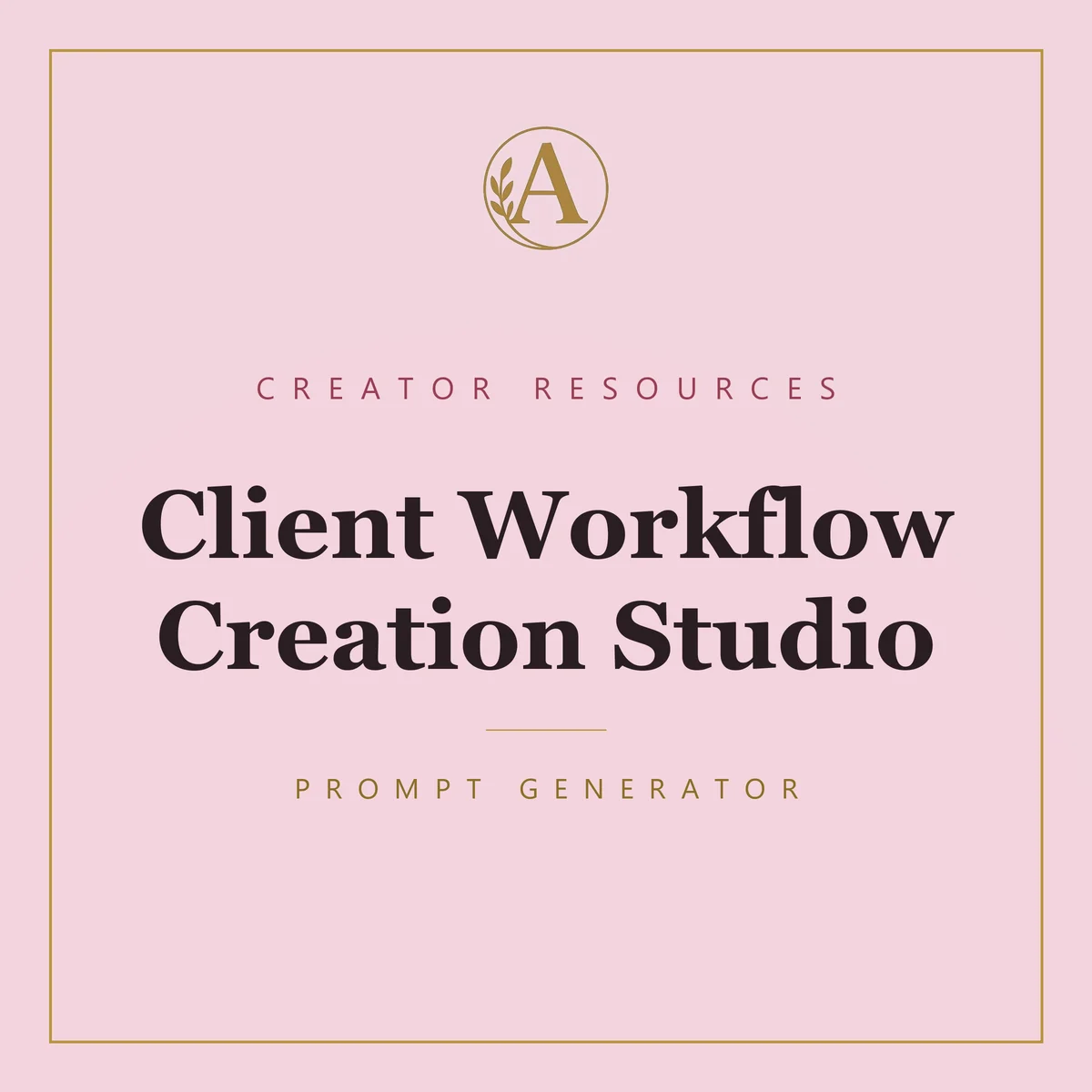 Client Workflow Creation Studio