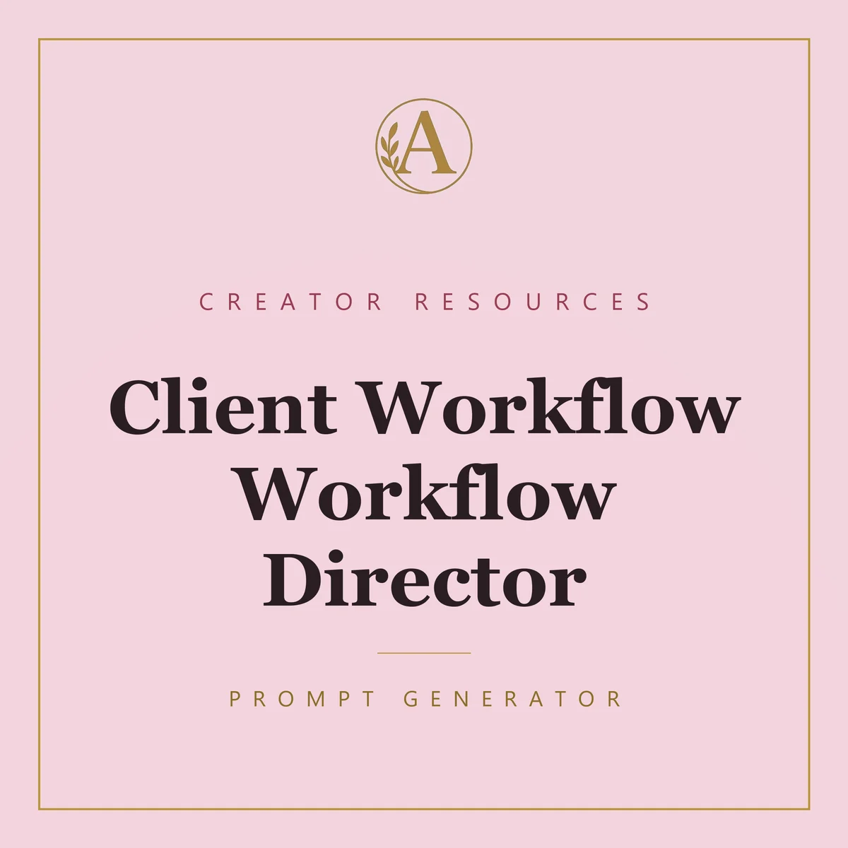 Client Workflow Workflow Director
