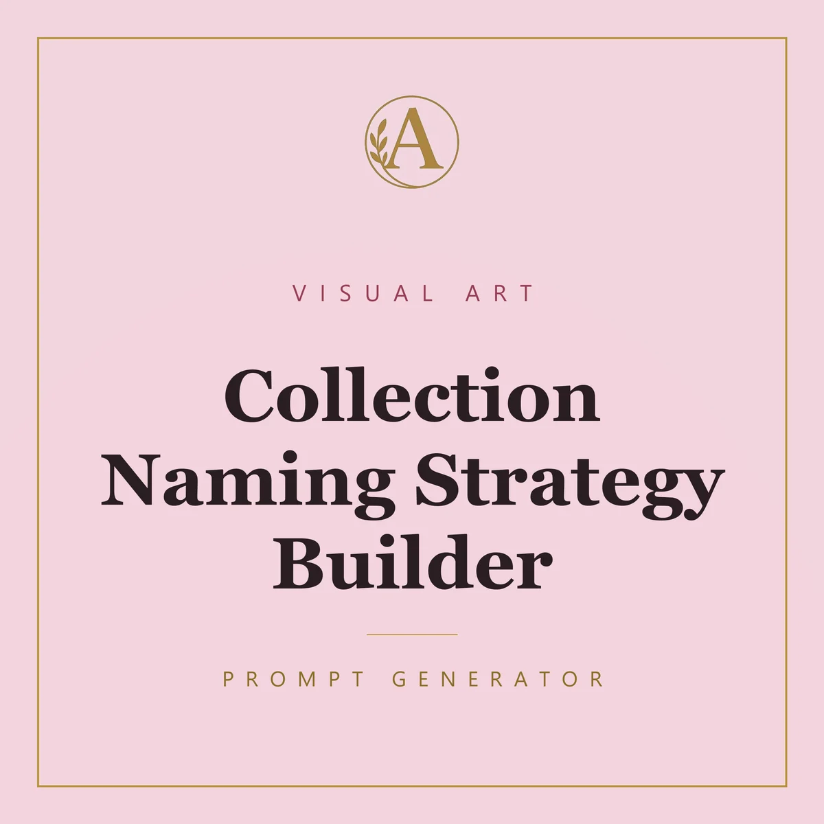 Collection Naming Strategy Builder