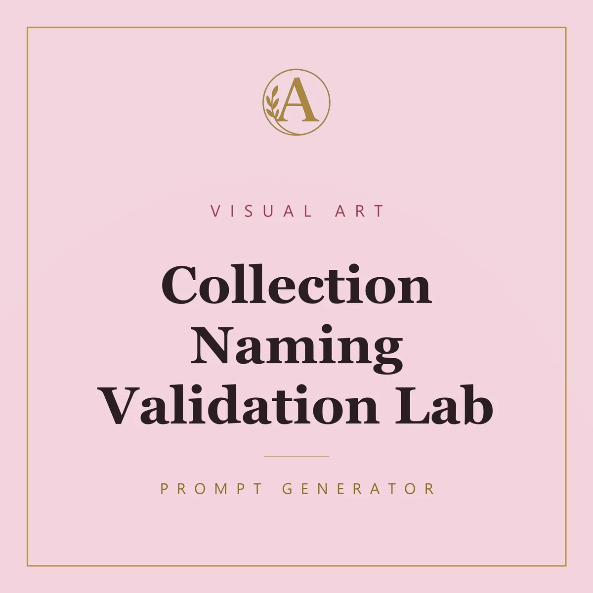 Collection Naming Validation Lab