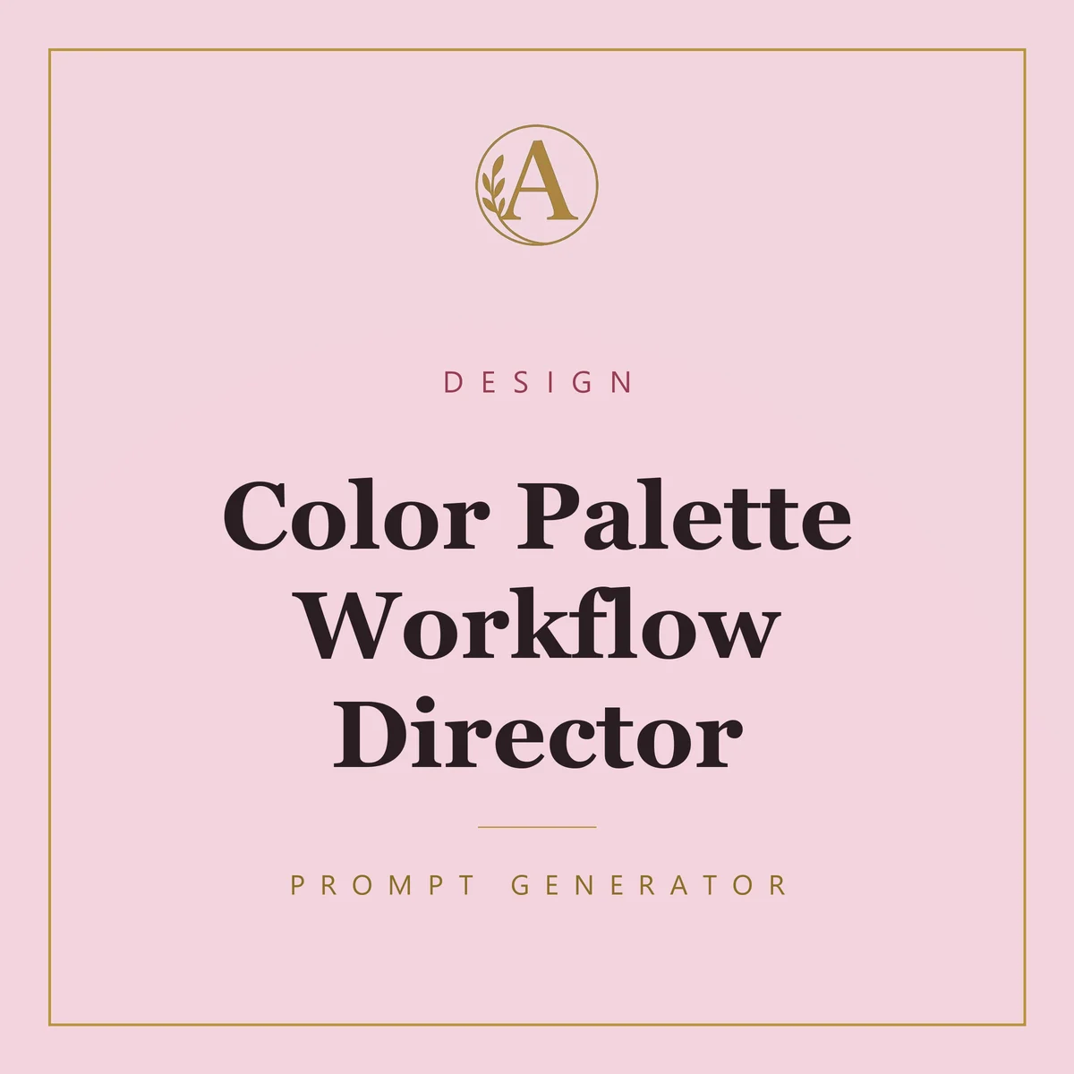Color Palette Workflow Director