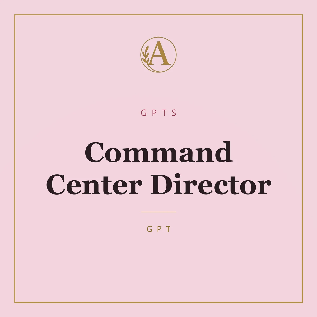 Command Center Director