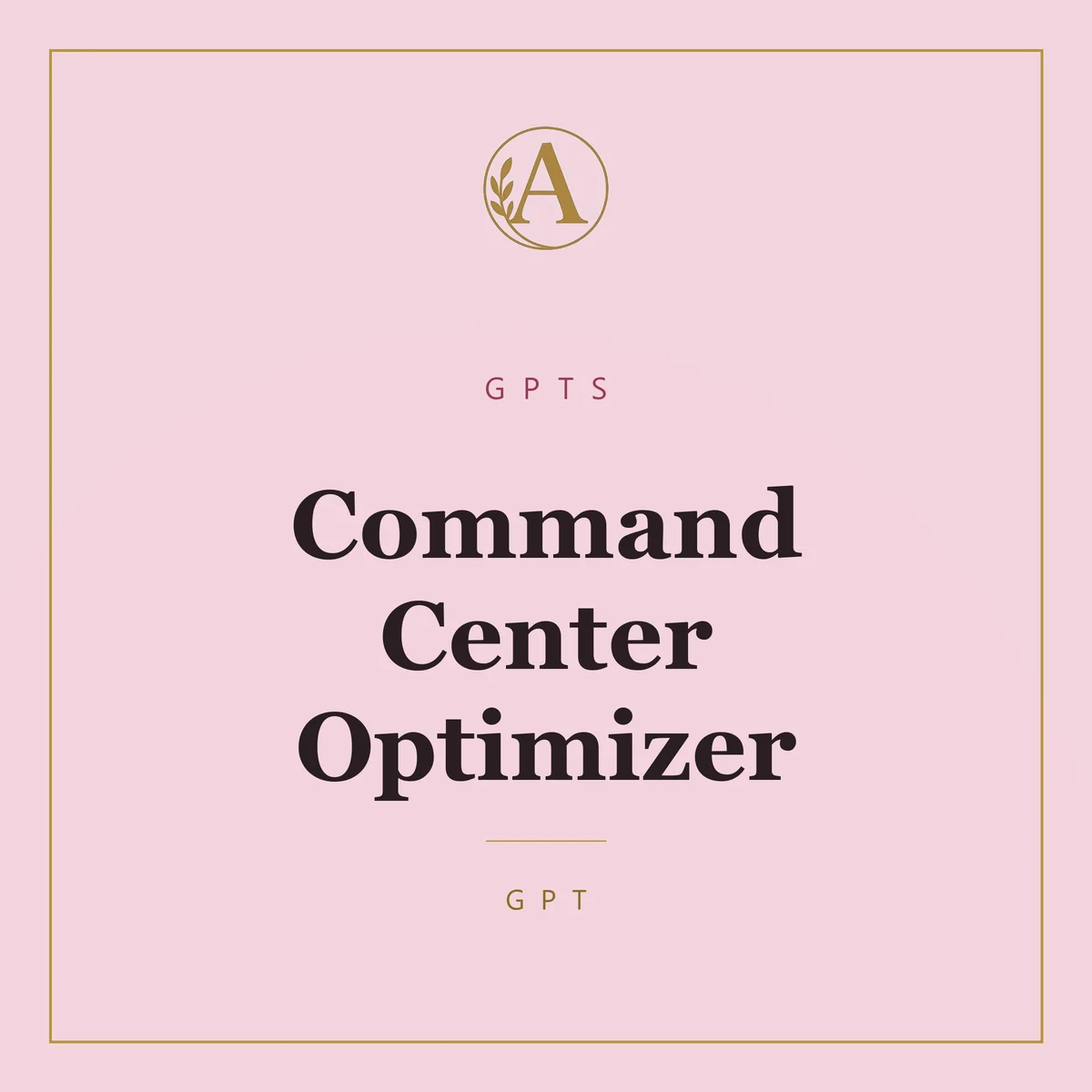 Command Center Optimizer