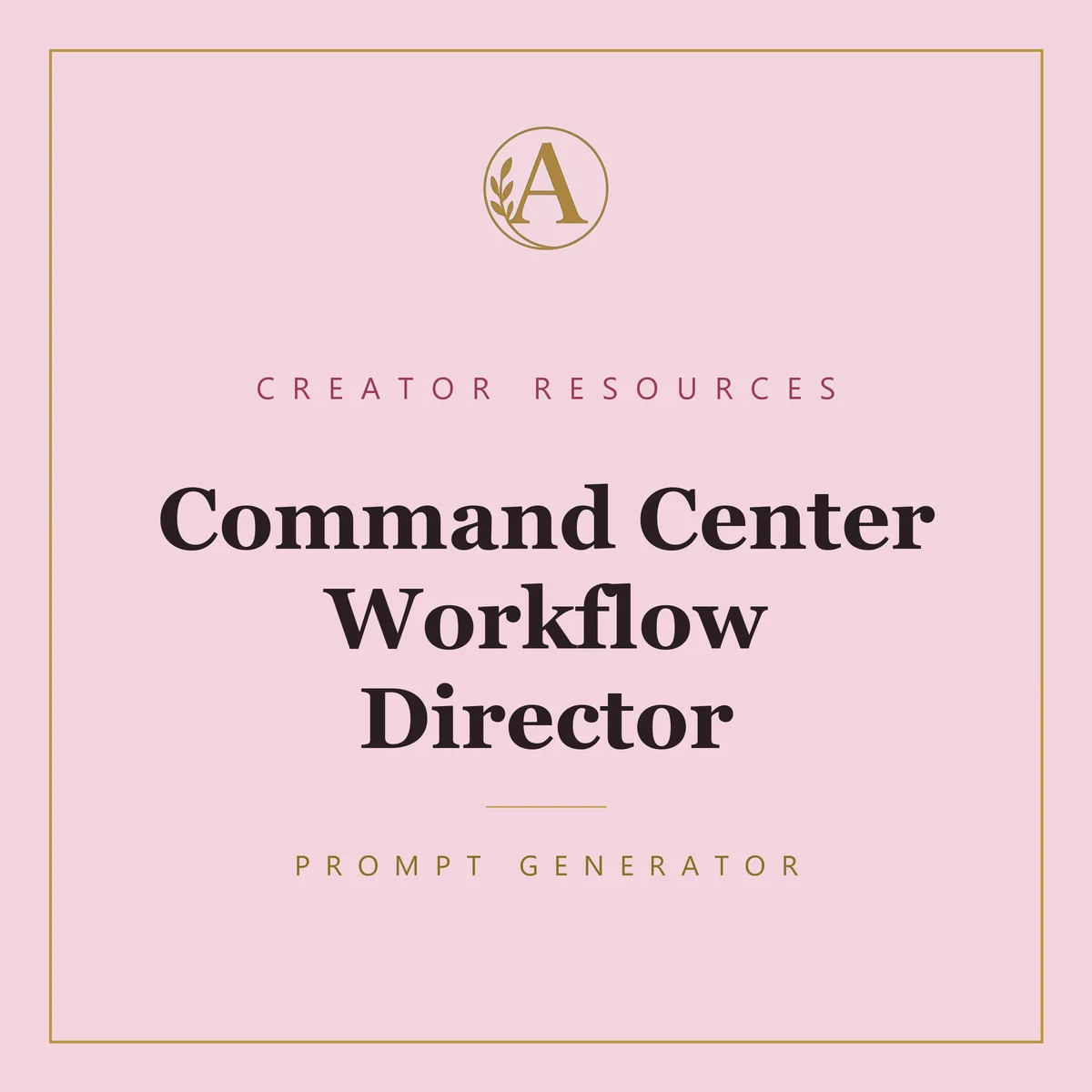 Command Center Workflow Director