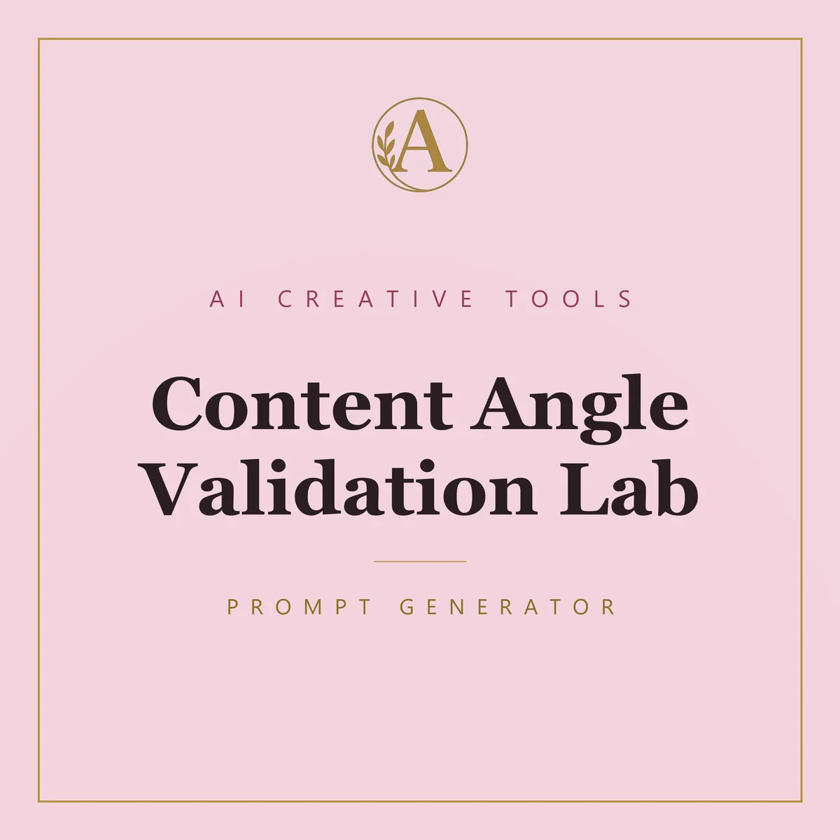 Content Angle Validation Lab