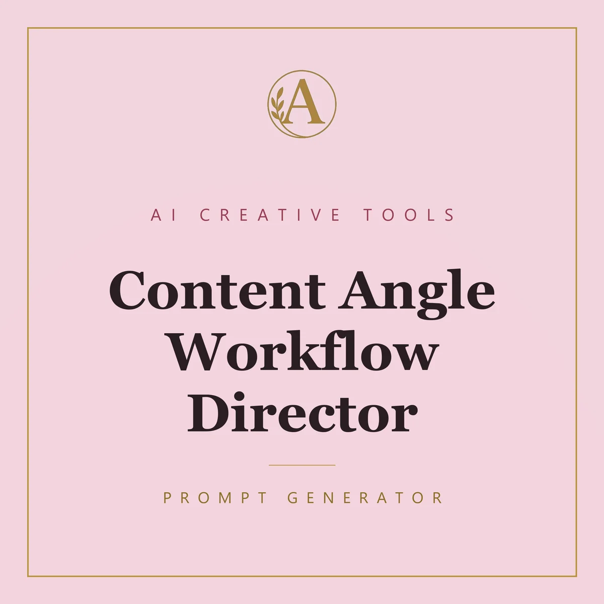 Content Angle Workflow Director