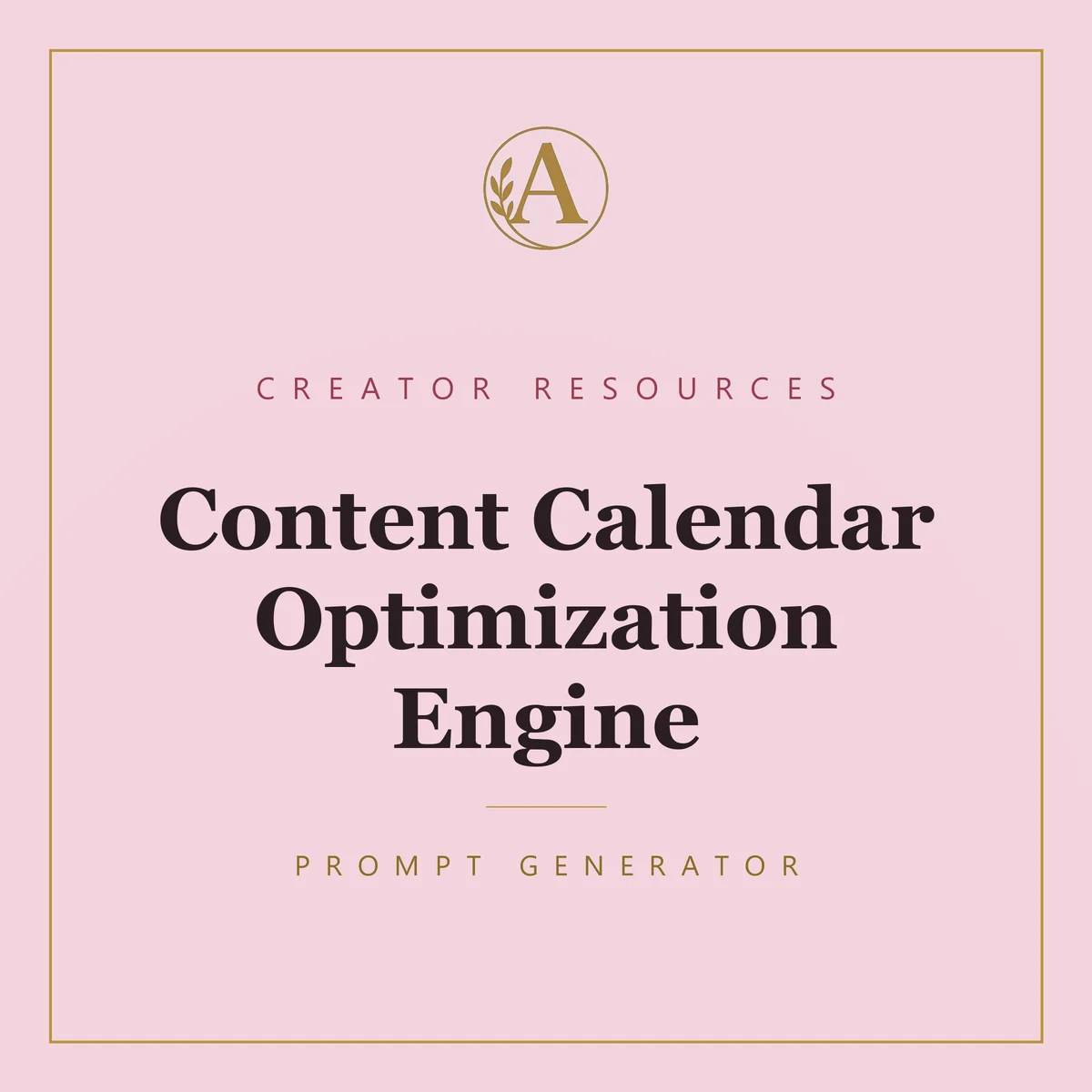 Content Calendar Optimization Engine