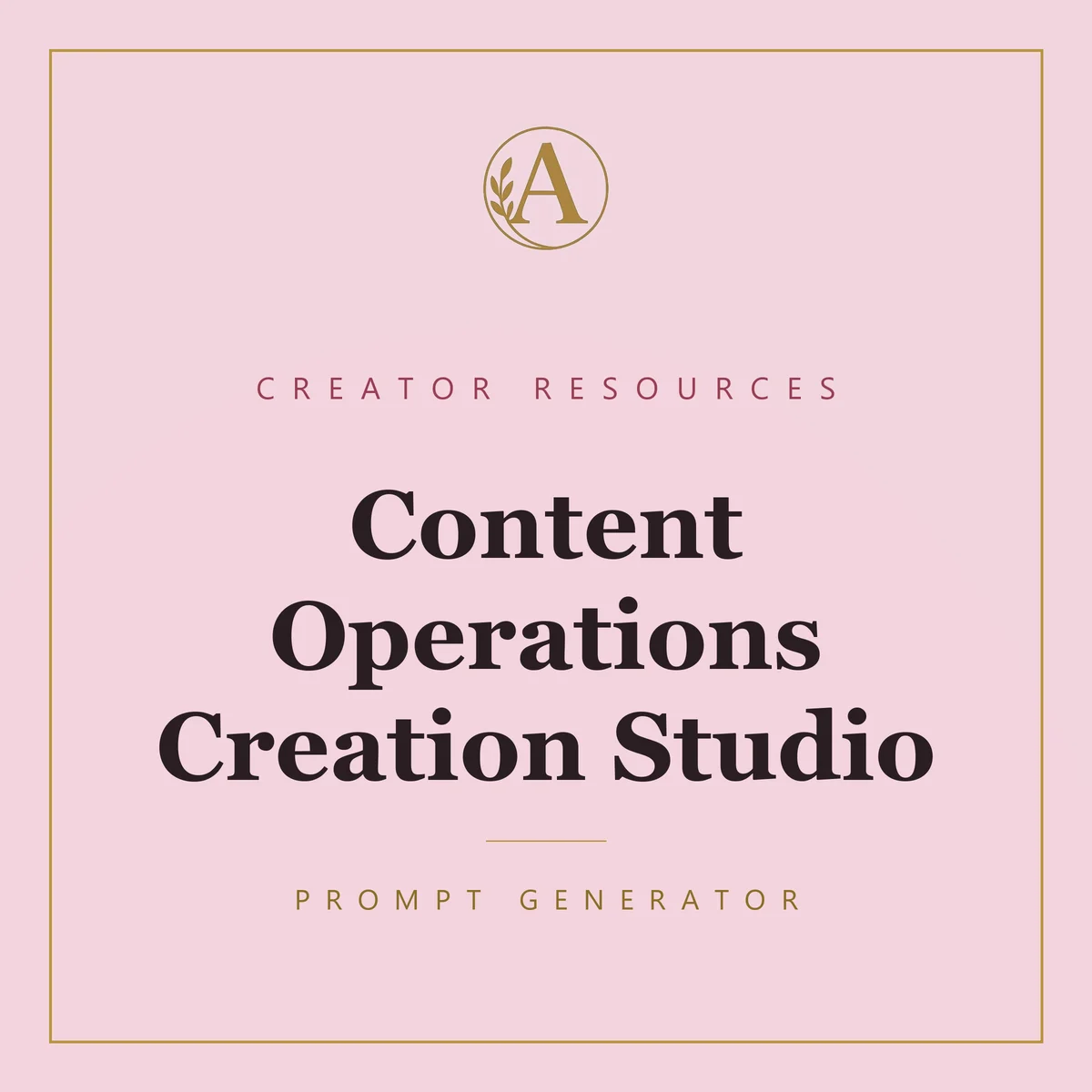 Content Operations Creation Studio