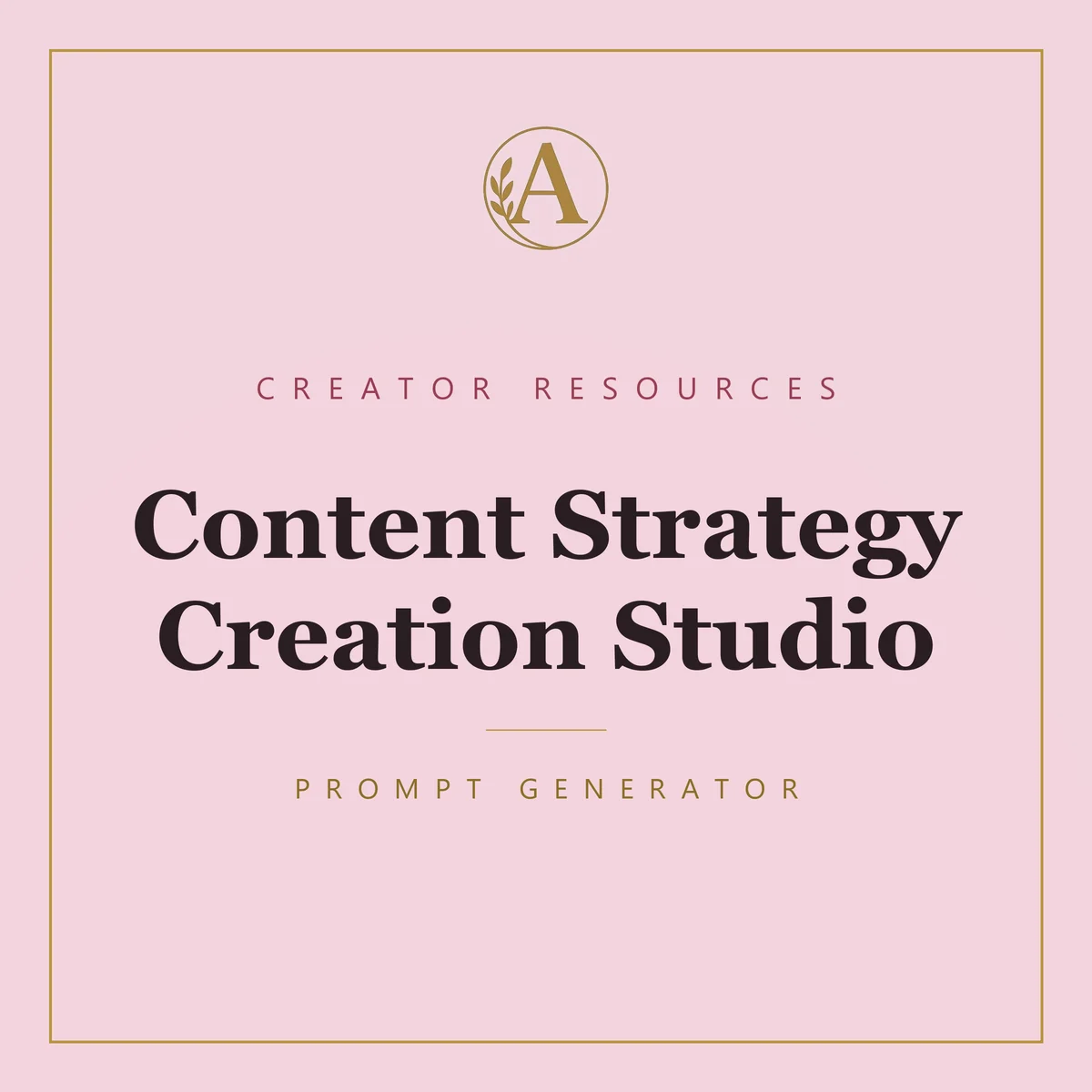 Content Strategy Creation Studio