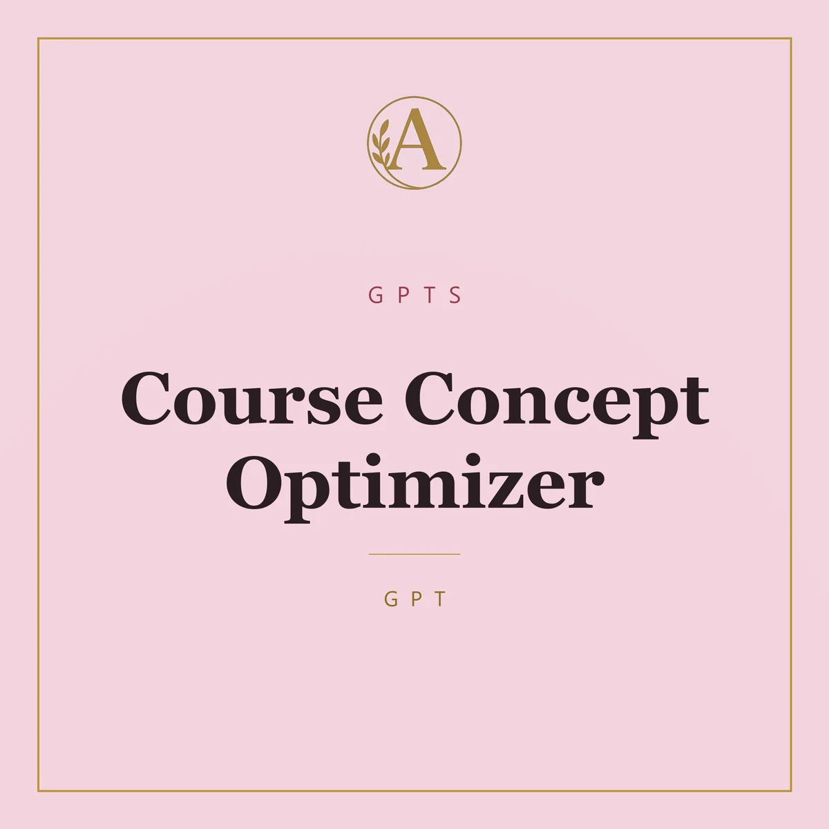 Course Concept Optimizer