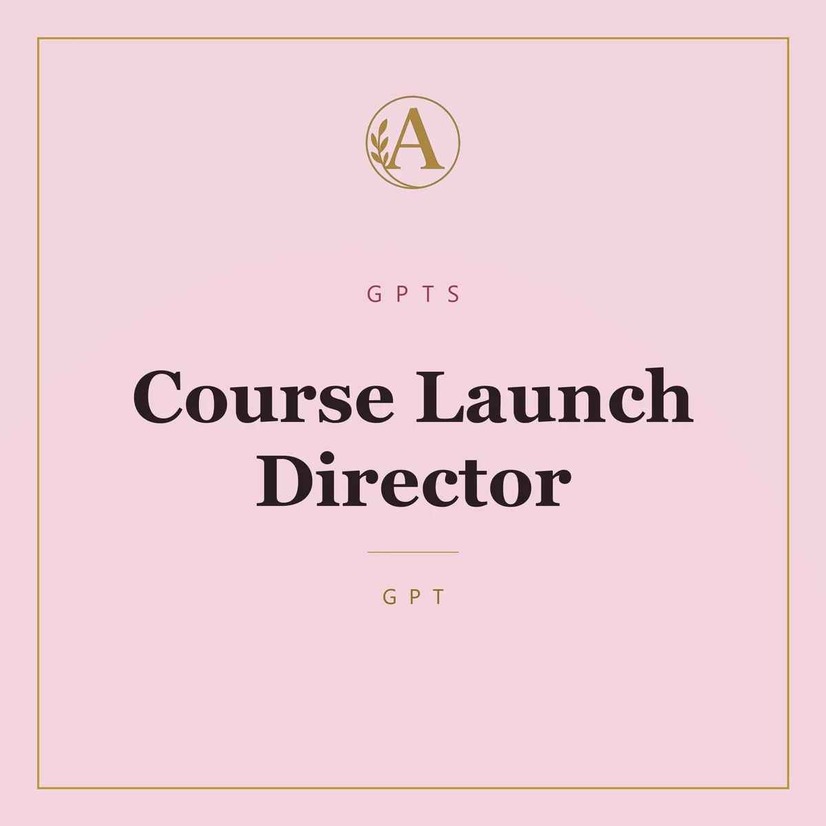 Course Launch Director