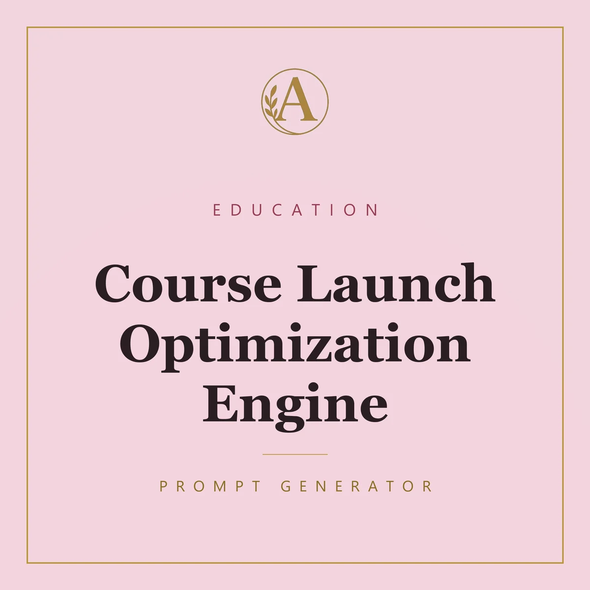 Course Launch Optimization Engine