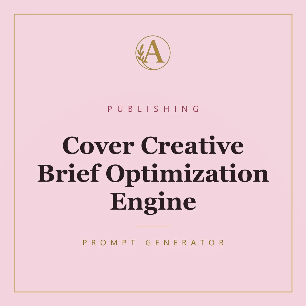 Cover Creative Brief Optimization Engine