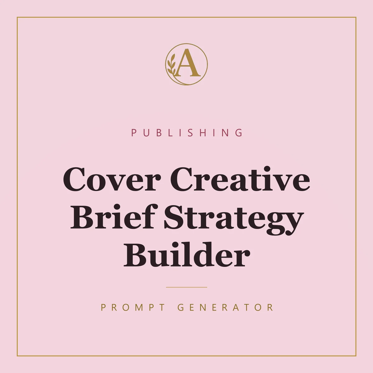 Cover Creative Brief Strategy Builder